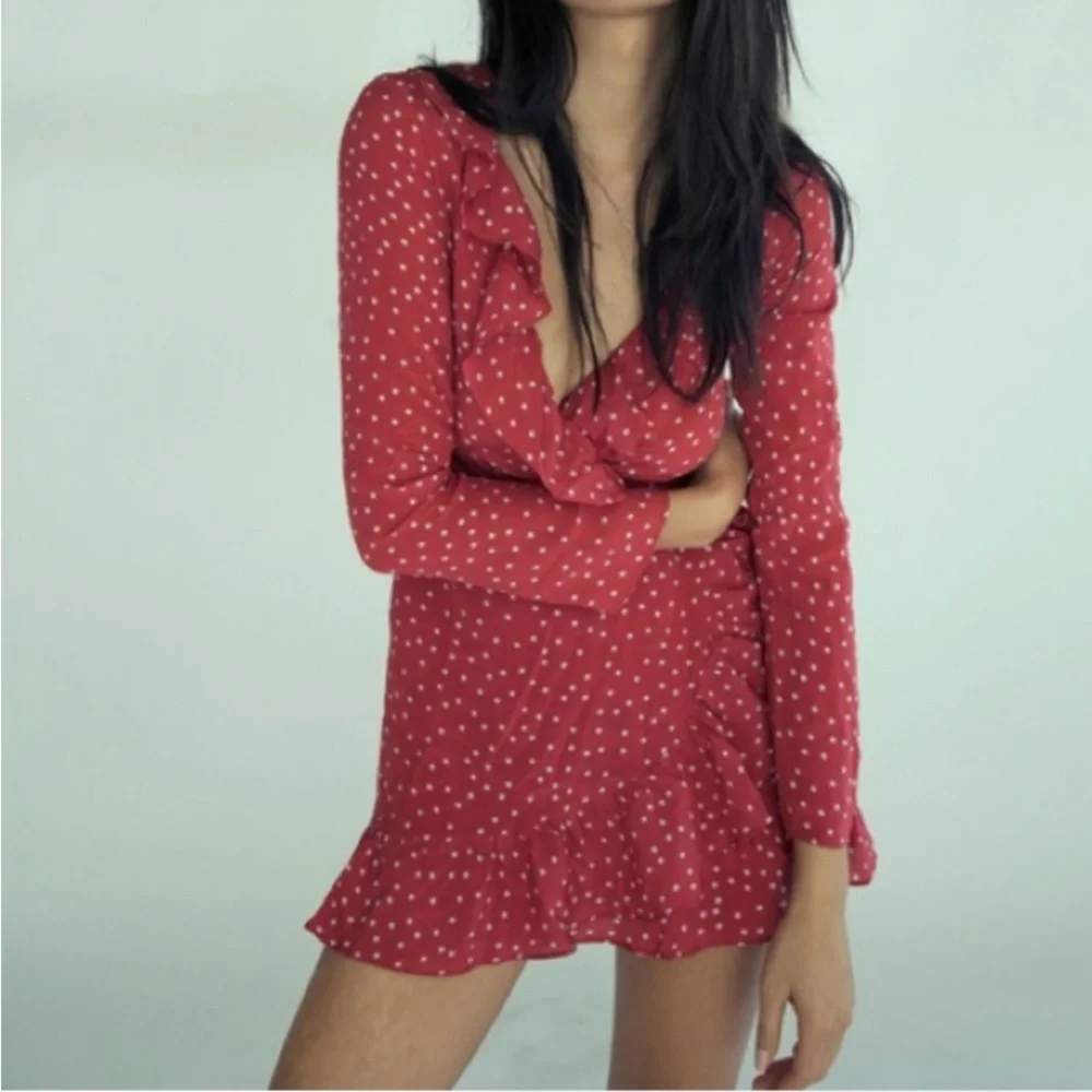Realisation Par Alexandra Wrap Dress L - Picture 4 of 9